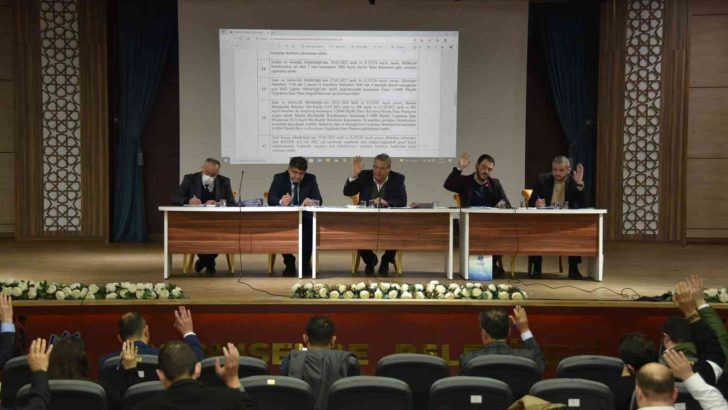 Yunusemre Belediyesi şubat meclis toplantısı yapıldı
